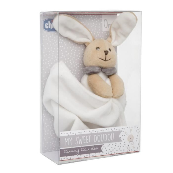 CHICCO Min søde Doudou firkantede kanin Doudou Doudou kanin