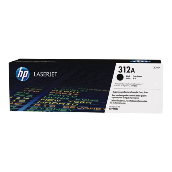 Original HP 312A svart LaserJet-tonerkassett för HP Color LaserJet Pro M476