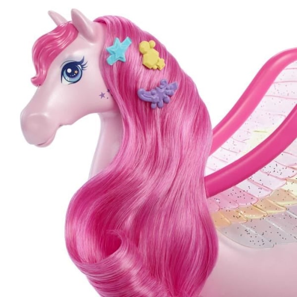 Barbie® - Pink Pegasus lyde og lys - Barbie A Touch of Magic HLC40 Box Flerfärgad