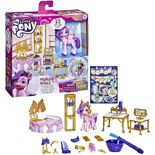 Leksak - HASBRO - My Little Pony - Prinsessan Pipp kronblad - 23 delar - Flerfärgad Flerfärgad