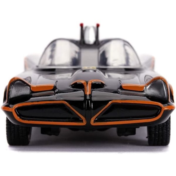 Batman og Batmobile metalfigur 1966 - JADA - Legetøj - Samling - Sort