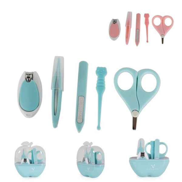 Cangaroo Baby Apple Manikyr Set Nagelsax, Nagelfilspincett [Blå] Blå