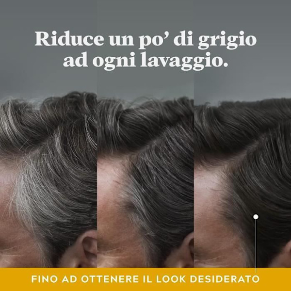Just For Men Control GX Color Shampoo, 2 i 1 med balsam, reducerer gradvist gråt hår 118 ml SCHAMPO MED BALM