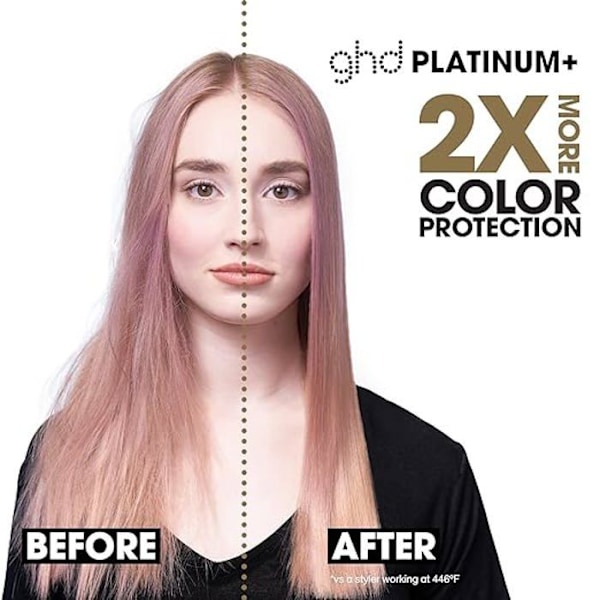Lisseur - GHD - Platinum+ - Musta - Ultra-zone-tekniikka - Lämpötila 185°C