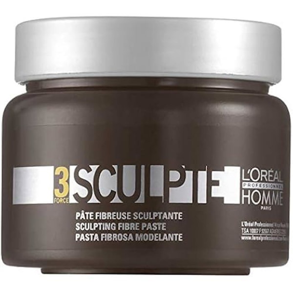 Muotoiluvaha - L'Oréal Professionnel - Sculpt Fibrous Paste - Strength 3 - Joustava pito - Ei rasvaa