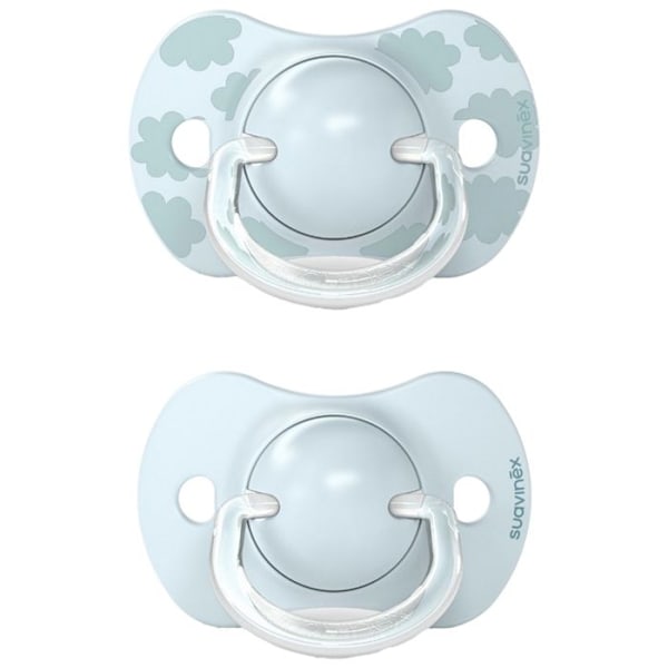 -Suavinex 2 Pacifiers SX Pro 0-6 kuukautta (Malli: Sininen)