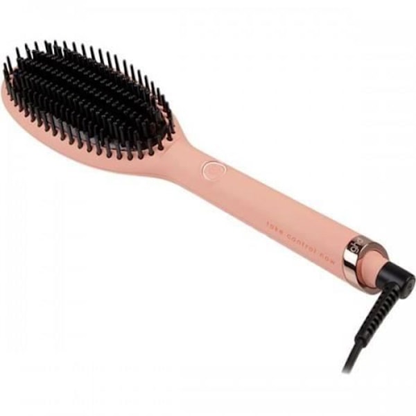 GHD - Vaaleanpunainen lämmittävä harja Glide - rajoitettu erä