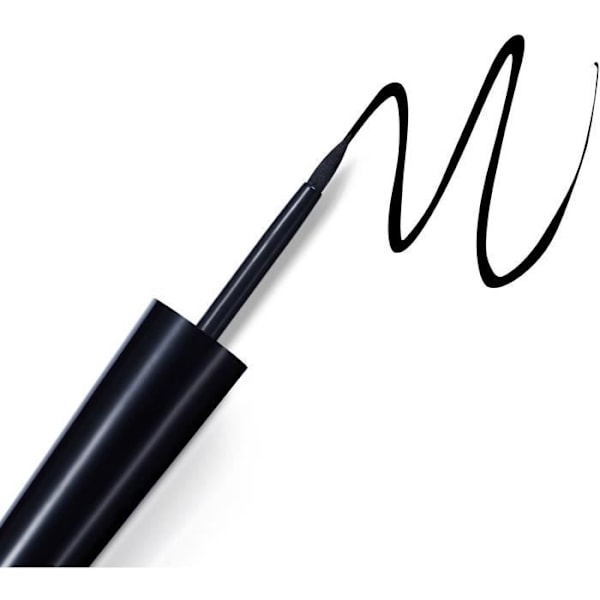 RIMMEL Eyeliner Exaggerate - 001 musta sort