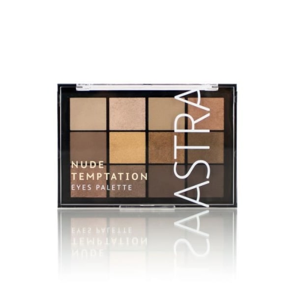 Astra Make-Up The Temptation Eye Shadow Palette 0001 - Nude Temptation, Powder Palette 15g Eyes