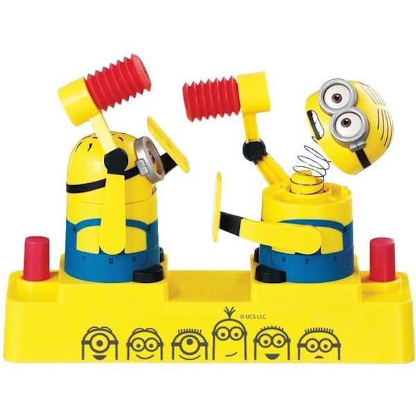 Skicklighetsspel - EPOCH-SPEL - Minions Hammer POP - Knacka på Minions huvud, vinn poängen! Flerfärgad