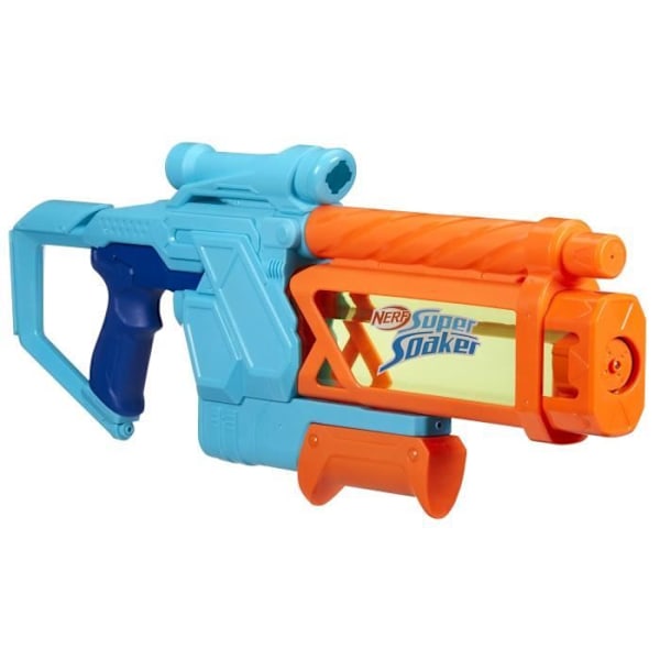 Nerf Vattenpistol Mega Dunk-Fill, enkel och snabb påfyllning, 1L tank, Nerf Super Soaker, från 6 år. Flerfärgad