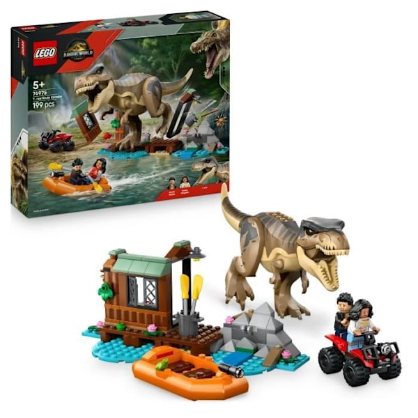 Jurassic World T. rex ja pakoonjoki