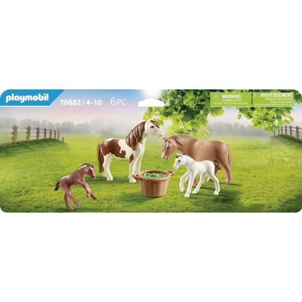 Country Poneys với Thỏ con Blå