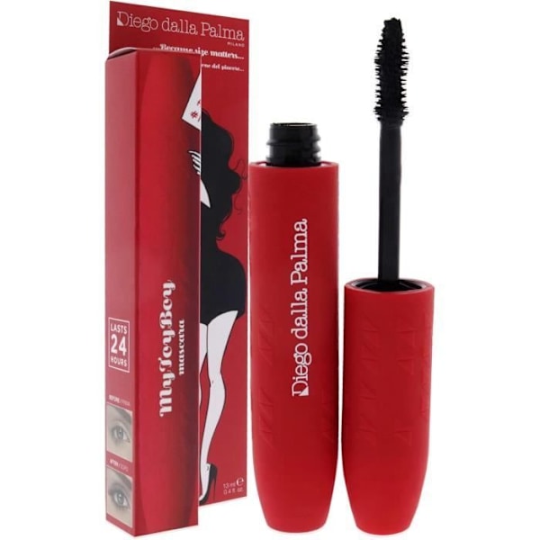 Diego Dalla Palma My Toy Boy Mascara - 151 Musta Naisille 0.4 oz Ripsiväri Svart