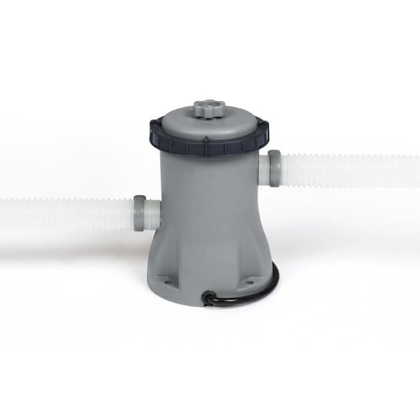 BESTWAY rörformad poolkit över marken - Steel Pro™ - 305 x 76 cm - Rund (Levereras med filtreringspump) Blå