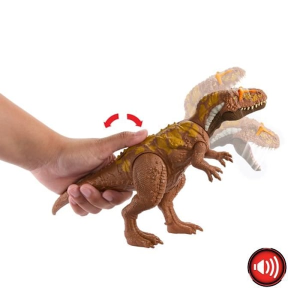 Jurassic World - Megalosaurus Fierce Roar - HTK73 Action Figur Flerfärgad