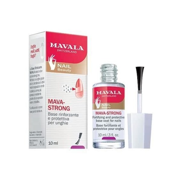 Pohja - MAVALA - MAVA STRONG - Vahvistaa ja suojaa kynsiä - 15 ml - Helppo levittää