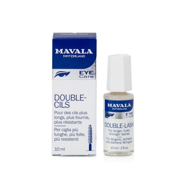 Mascara - Mavala - Ögonvård dubbla fransar - 10ml - Stärker ögonfransar - Främjar tillväxt Dubbla ögonfransar