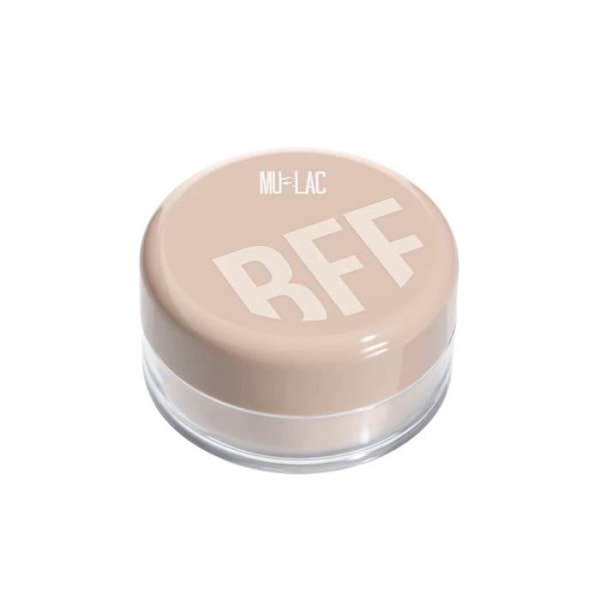 Mulac Cosmetics BFF H2O transparent puder vikt noll UNIVERSAL 01 Vegan 10 gr