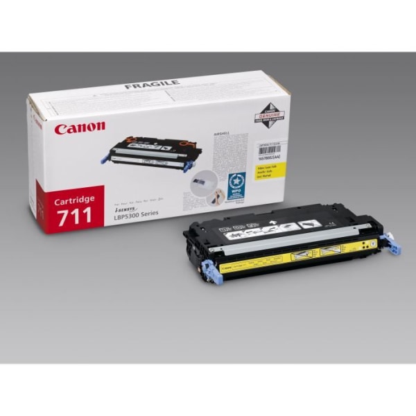 CANON 711 Gul tonerkassett - Standardkapacitet upp till 6000 sidor
