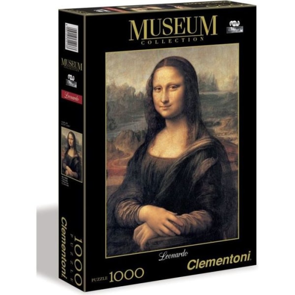 Pussel Mona Lisa av Leonardo da Vinci - Clementoni - 1000 bitar - Bilder och målningar
