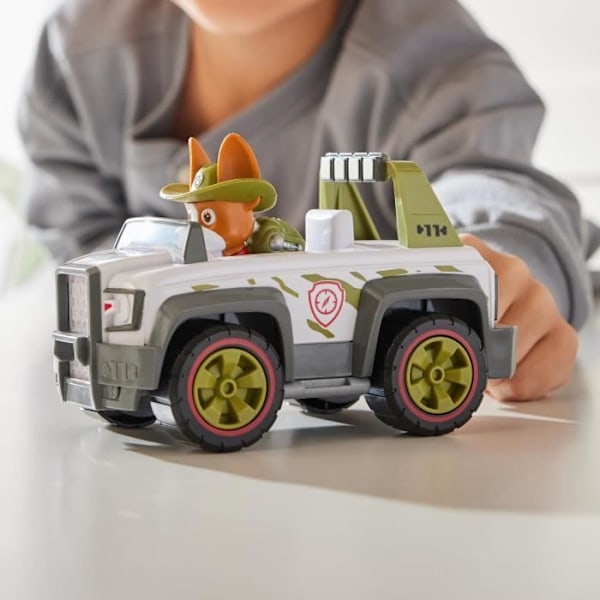 SPIN MASTER VEHICLE + PAW Patrol TRACKER FIGUR