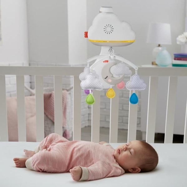 FISHER-PRICE Mobile Soothing Clouds - syntymästä lähtien Flerfärgad