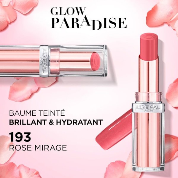 L'Oréal Paris Tinted Lip Balm Glow Paradise 193 Rose Mirage 193 Rose Mirage