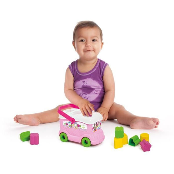 CLEMENTONI Disney Baby - Minnie's shapes bus - Spel för tidig inlärning Minnie