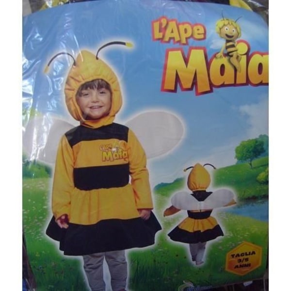 Maya Bee kostume 5/7 år gult och svart