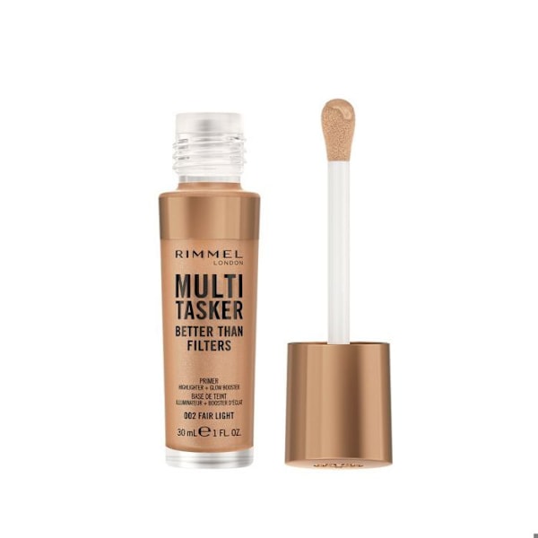 Meikkivoide - RIMMEL - Monitoiminen - 002 Vaalea Vaaleanpunainen - 30 ml - Kaikille ihotyypeille 002 Fair Light