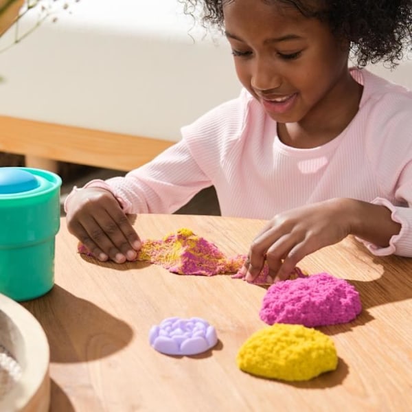 SPIN MASTER FLEUR MAGIQUE SQUISHBLOSSOM 227 G Kinetisk Sand Flerfärgad