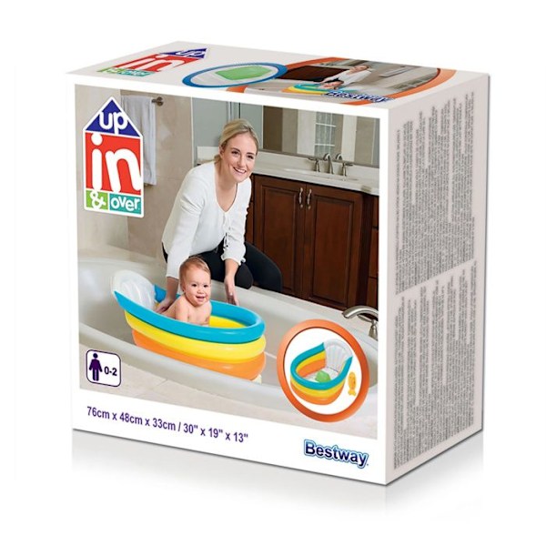 Squeaky Oppusteligt badekar 76x48x33 cm.