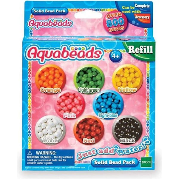 AQUABEADS - 79168 - Klassisk pärlpåfyllning - Flerfärgad - Barn - Blandad - Rosa - Från 4 år Flerfärgad