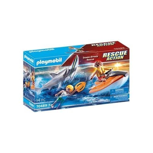 PLAYMOBIL 70489 PELASTUSVENE JA HAIN HYÖKSY 14 KPL