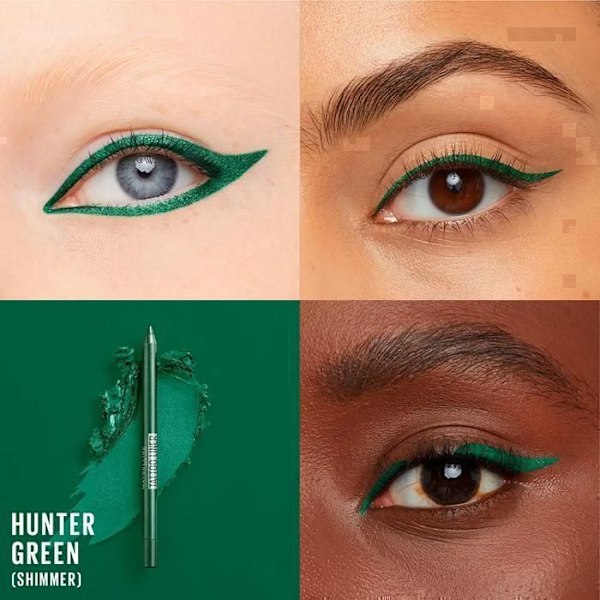 Silmäkynä - Maybelline New York - Tattoo Liner N° 817 - Vihreä - Vedenpitävä - 36 tunnin käyttöikä Grön