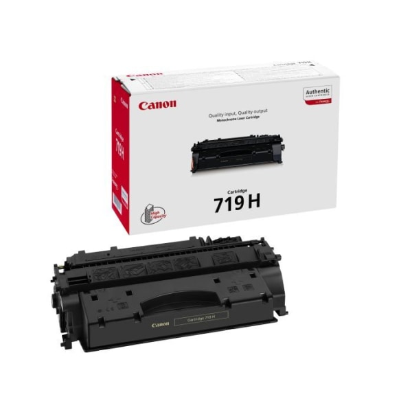 CANON 719H XL tonerkassett för LBP7200Cdn laserskrivare - svart