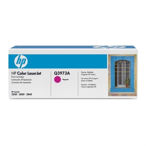 HP Q3973A färgtonerkassett - Magenta - 2 000 sidor