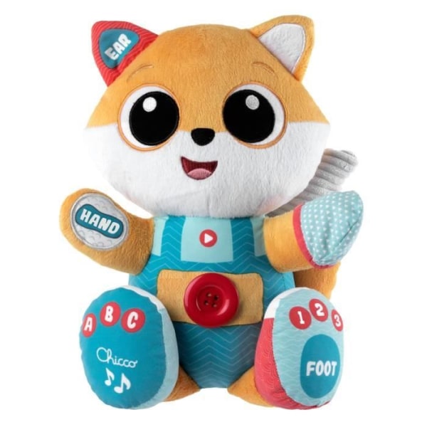 Leksak - CHICCO - FOXY LA VOLPE ABC - Flerfärgad - 24 månader - 1 st. Flerfärgad