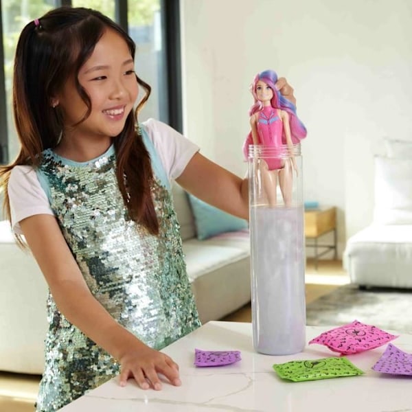 Barbie-Nukke Barbie Color Reveal-Disko Country Star 6 Yllätys - 3 vuotta+- JCP01