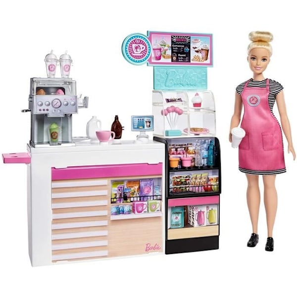 Lekset - Mattel - Barbie - 200 yrken - För barn - Inredning