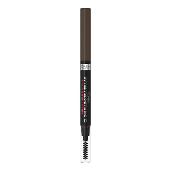 Ögonbrynspenna - L'Oréal Paris - Infaillible Brows 24h - Vattentät - Triangulär spets - 1ml 1 Ebenholts