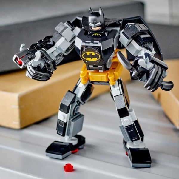 LEGO® Super Heroes DC 76270 Batman Mech Armor - Poserbar actionfigur Svart, gult och grått