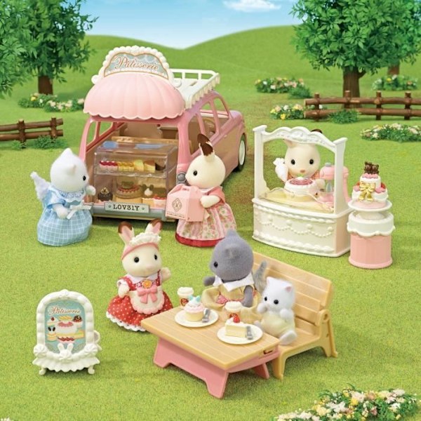 Bakset för bakverk - SYLVANIAN FAMILIES - 5807 Flerfärgad