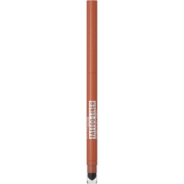 Kynä silmille - Maybelline New York - Tattoo Liner Smokey - 80 Copper Nights - Vesitiivis - Pitkäkestoinen 36h 80 Kopparnätter