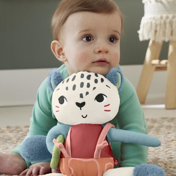 Fisher-Price-Uncia, mit Snow Leopard-Baby aktivitetslegetøj HKD64 Flerfarvet