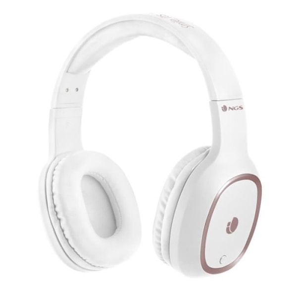 NGS Artica Pride Bluetooth-kuulokemikrofonit (valkoinen) musta
