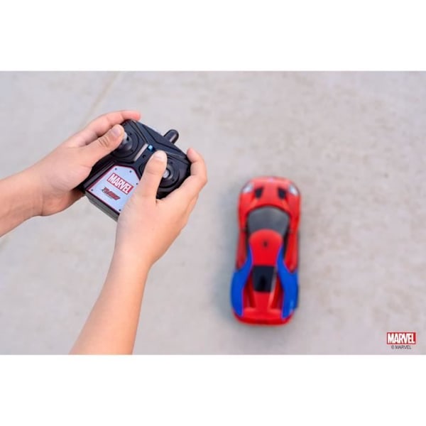 Ford GT Spiderman radio-ohjattu auto 1/16 - Simba Dickie Group Röd
