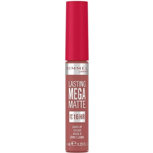 Læbestift - RIMMEL LONDON - Lasting Mega Matte - 110-blush - 74 Ml - Børstepåføring