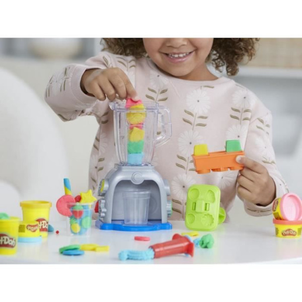 Play-Doh, Smoothie Swirl, foregive køkkenlegetøj med modellervoks, kreative hobbyer for børn fra 3 år og opefter Flerfärgad